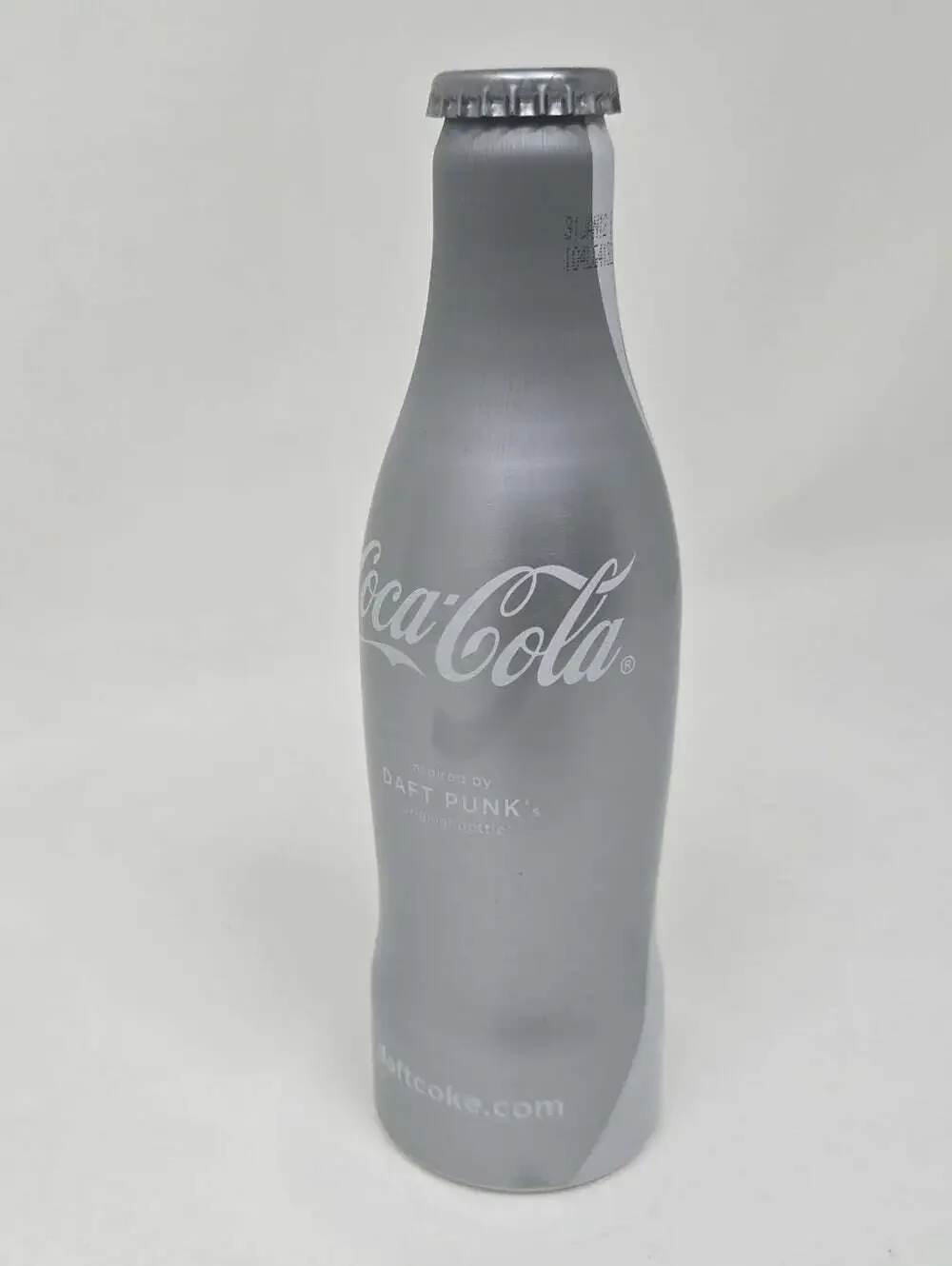 Limited Edition Daft Punk Coca Cola Glass Metal Alloy Bottle Music Band RARE